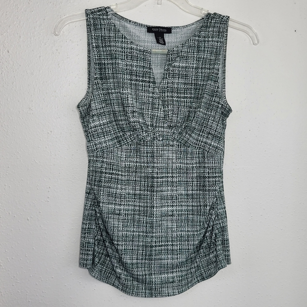 White HOUSE BLACK MARKET Blouse Top